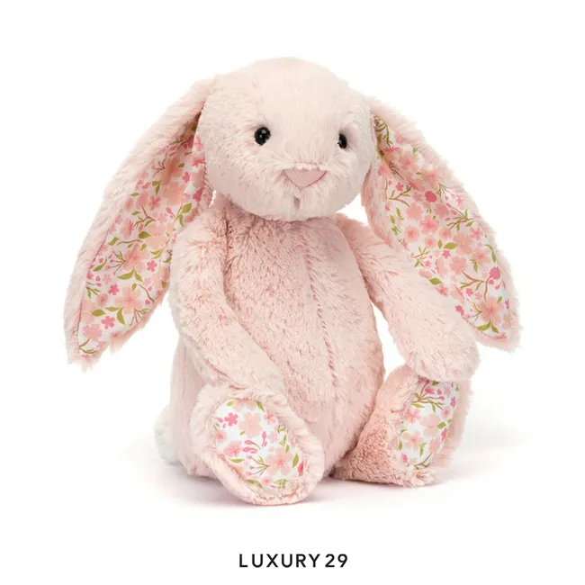 JellyCat Blossom Blush Bunny Cherry