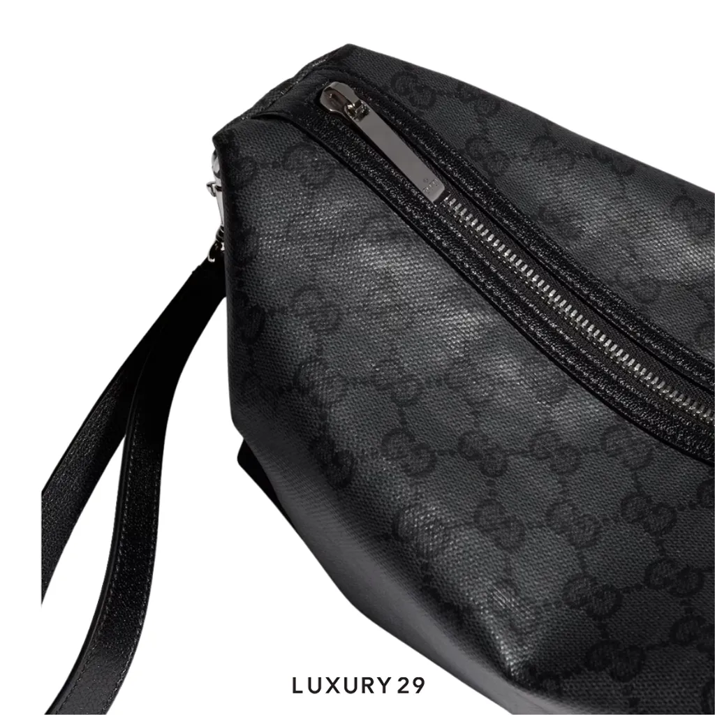 Gucci Essence Classic Medium crossbody bag Black(Medium, Black)