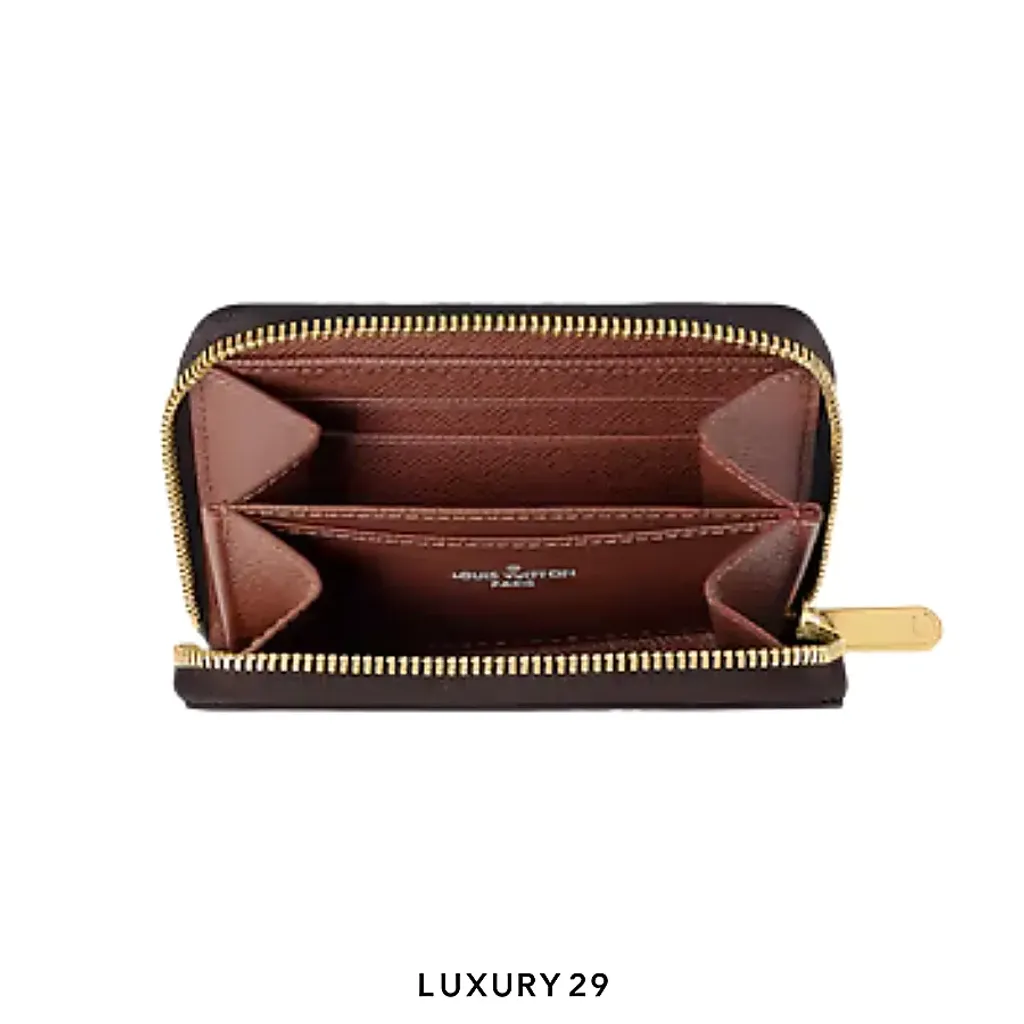 Louis Vuitton LV Zippy Coin Purse Monogram Canvas Brown(Small, Brown)