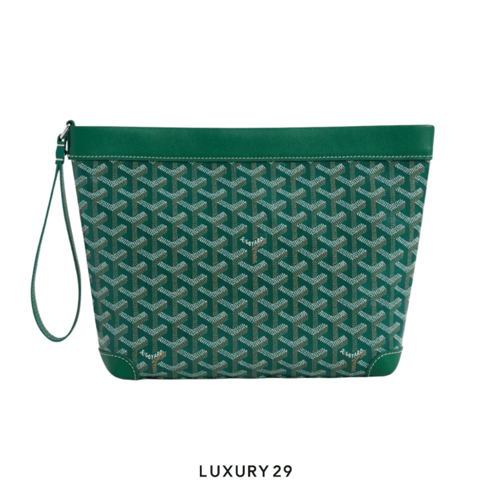 Goyard Conti Pouch Green(Small, Green)