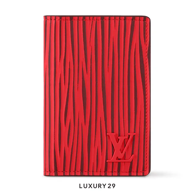 Louis Vuitton LV Pocket Organizer Autumn Maple Red