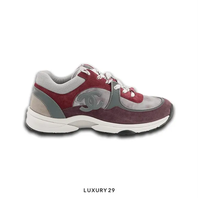 Chanel Sneakers Suede Nylon Reflective Tie Dye