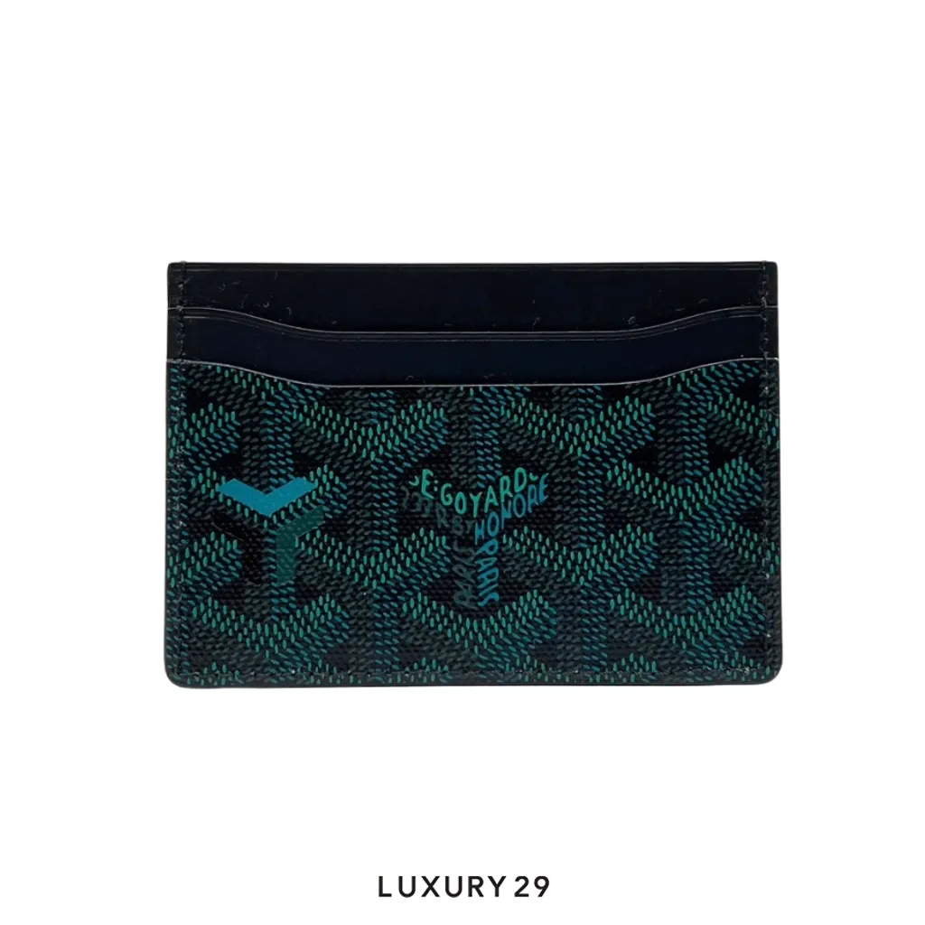 Goyard Saint-Sulpice Card Wallet Evergreen(Small, Green)