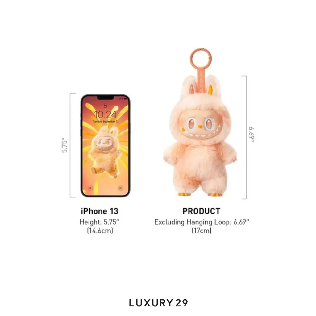 POP MART THE MONSTERS Big into Energy Series-Vinyl Plush Pendant Blind Box(Small, Multicolour)