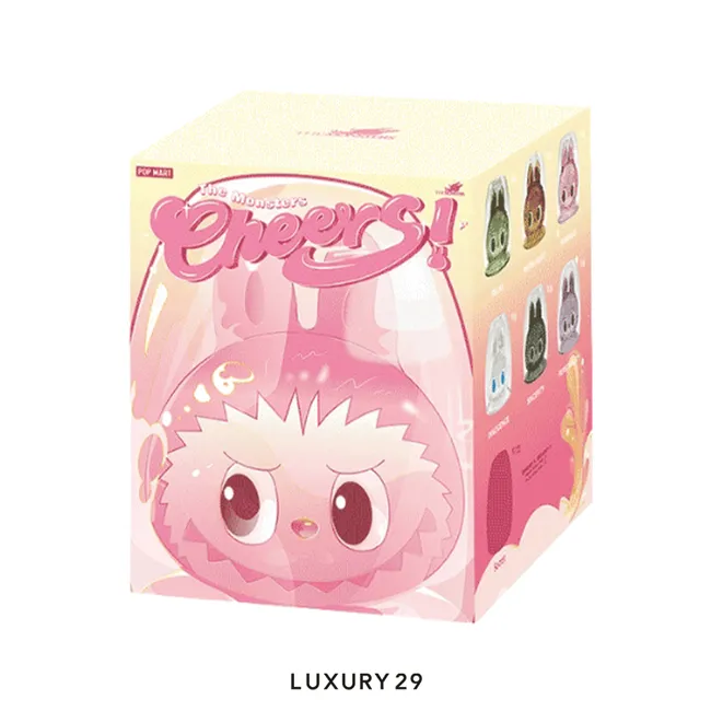 POP MART THE MONSTERS-CHEERS ! SERIES-Double-walled Glass Blind Box