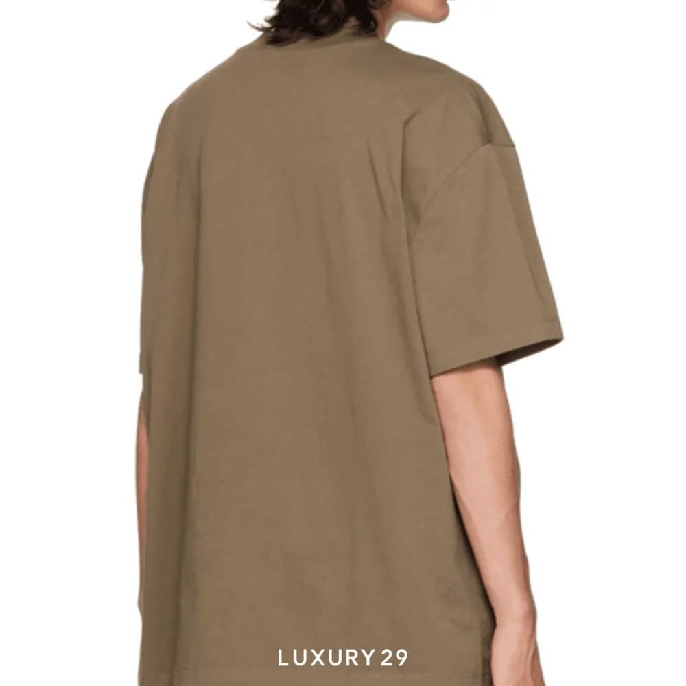 Essentials Fear Of God T-Shirt Wood (SS23)(XS, Brown)