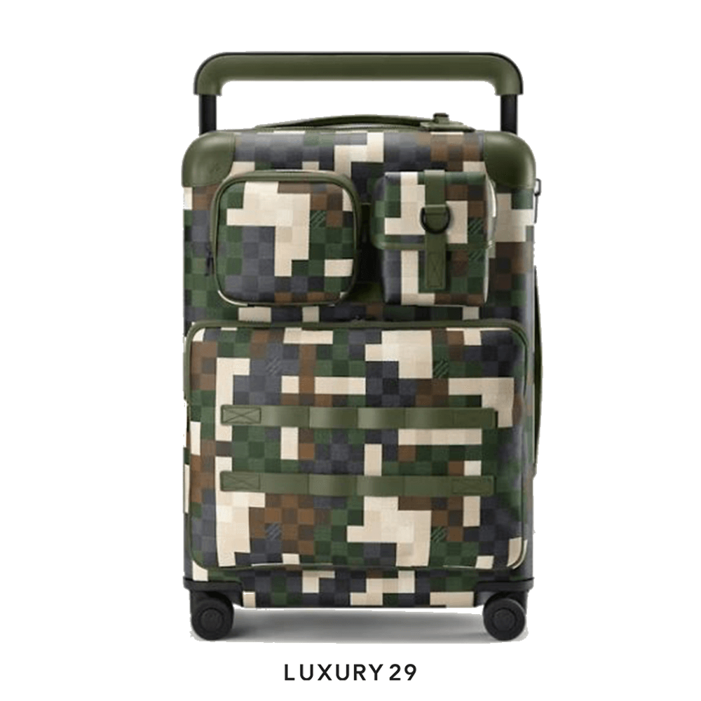Louis Vuitton LV Horizon 55 Suitcase Green(Large, Green)