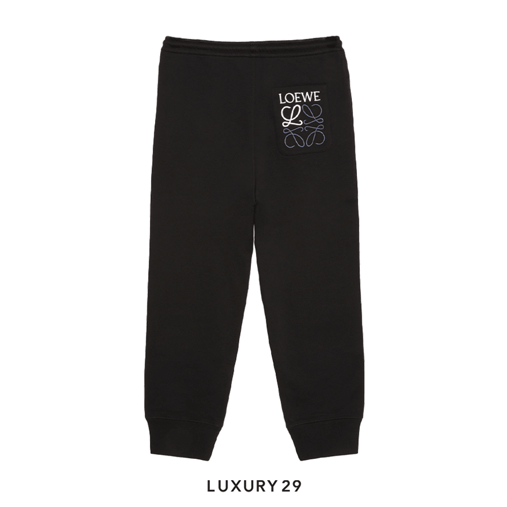 Loewe Anagram Sweat Pant Black
