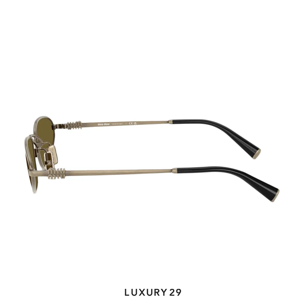 Miu Miu Sunglasses Lenses Loden(Free Size, Brown)