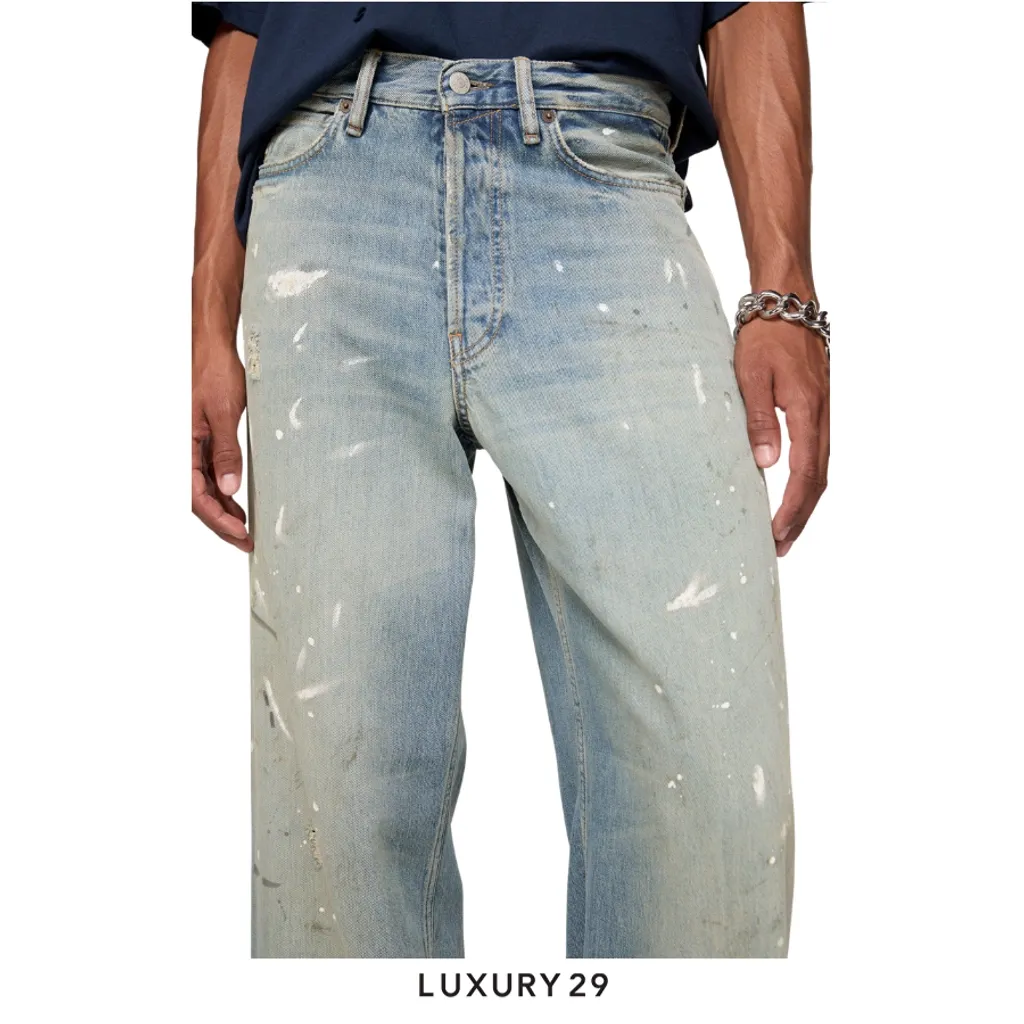 Acne studios Loose fit jeans - 1981 light blue(XS/XS, Blue)
