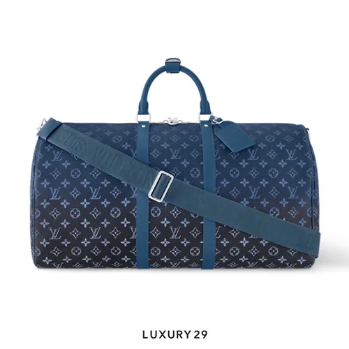 Louis Vuitton LV Keepall Bandouliere 55 Bag Monogram Gradient