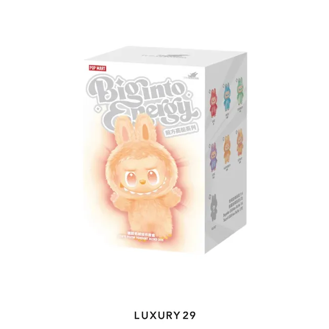 POP MART THE MONSTERS Big into Energy Series-Vinyl Plush Pendant Blind Box