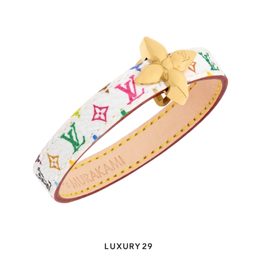 Louis Vuitton LV x TM - Mini Flowergram Bracelet Monogram canvas(Medium, Multicolour)