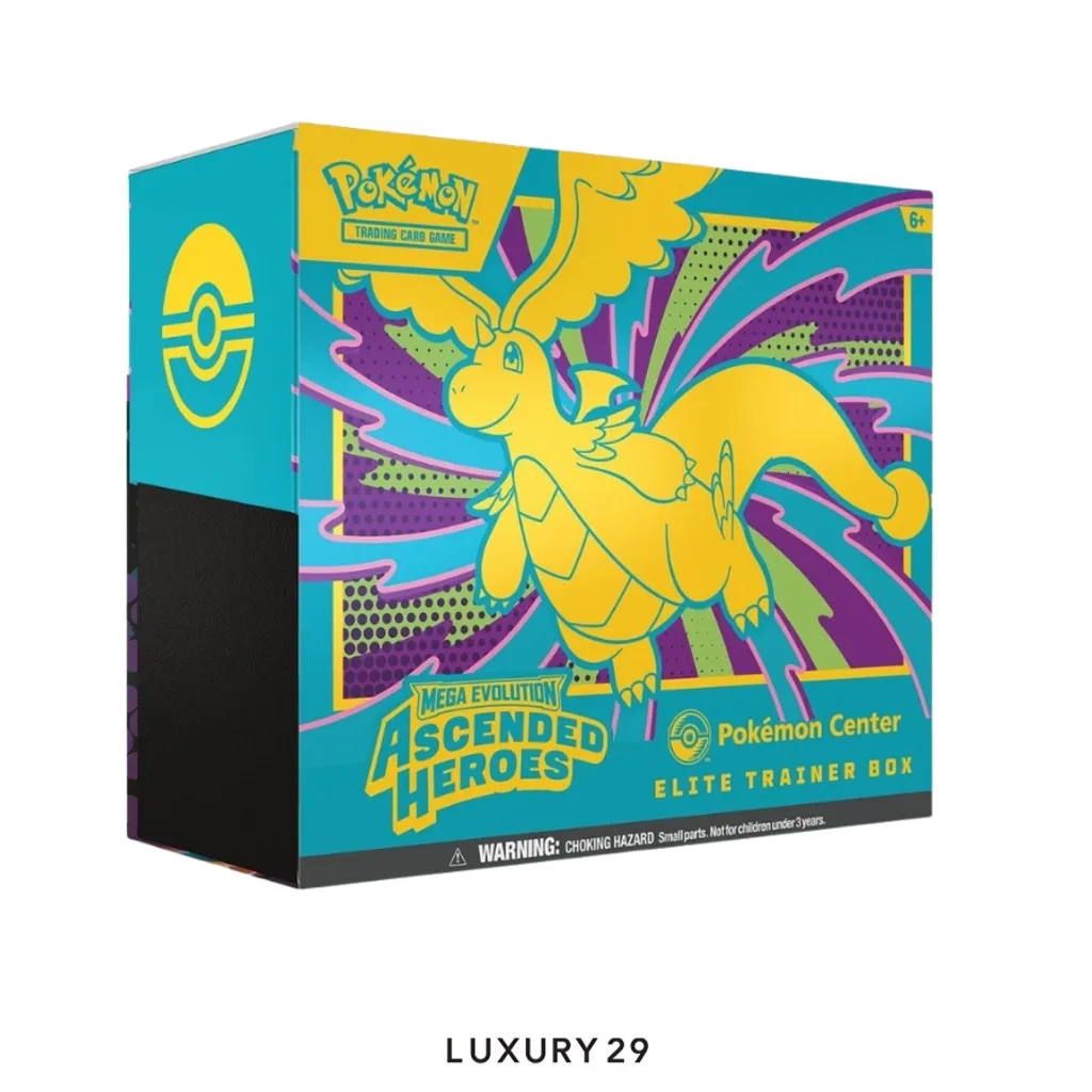 Pokemon TCG: Mega Evolution Ascended Heroes Pokemon Center Elite Trainer Box (EN)(Small, Multicolour)