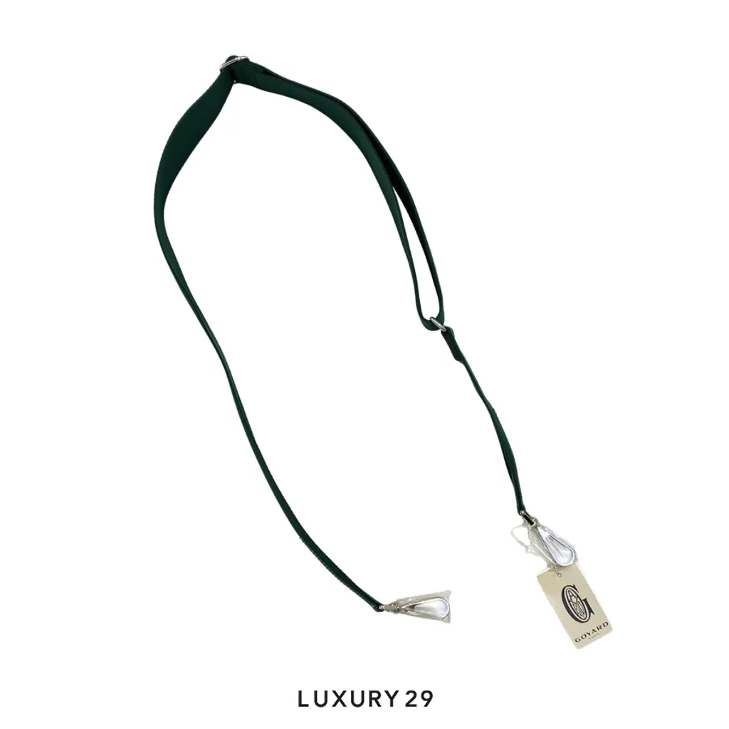 Goyard Sangle MM Strap Green(Medium, Green)