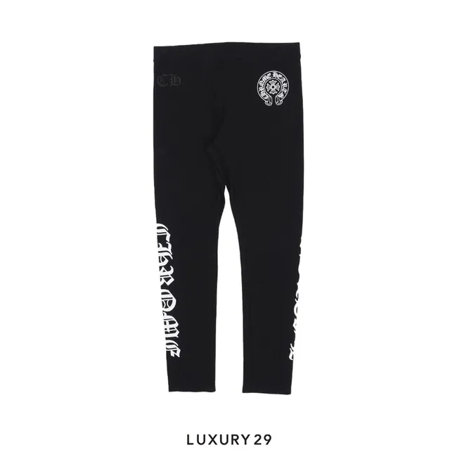 Chrome Hearts print-detail horseshoe-motif leggings