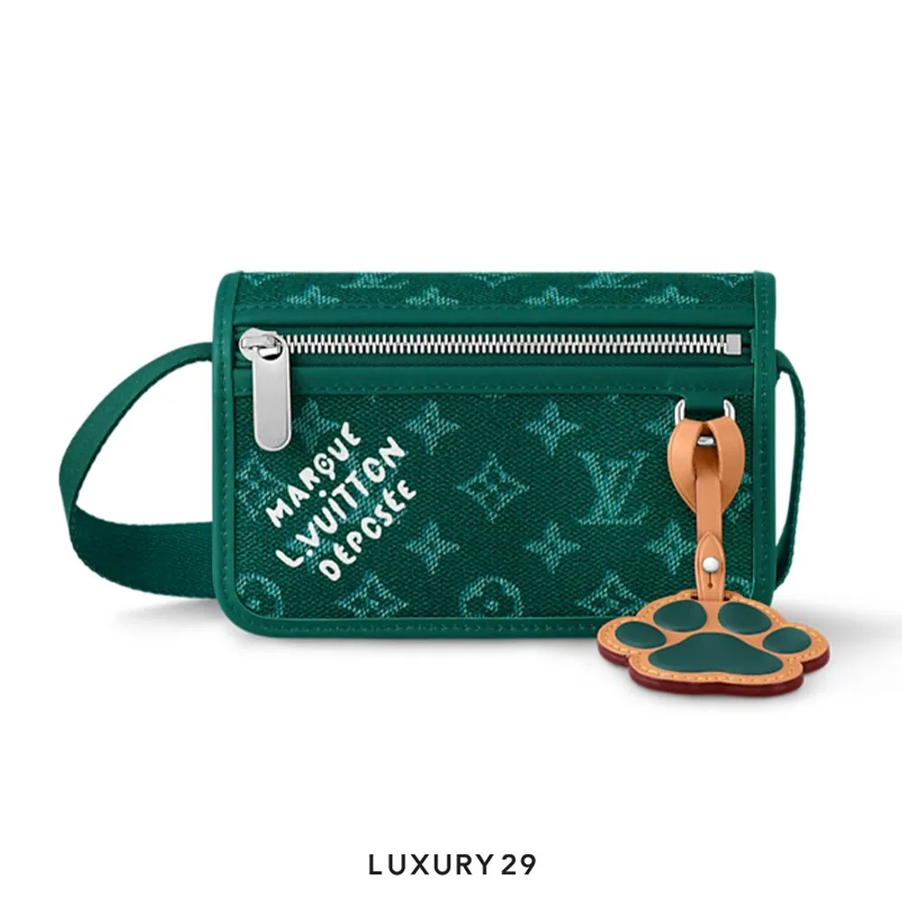 Louis Vuitton LV Bosphore Wearable Wallet Green(Small, Green)