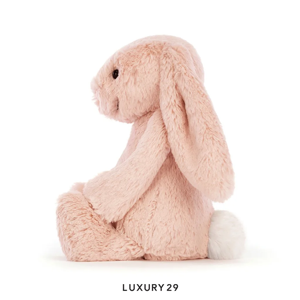 JellyCat Bashful Pink Bunny(Medium, Pink)