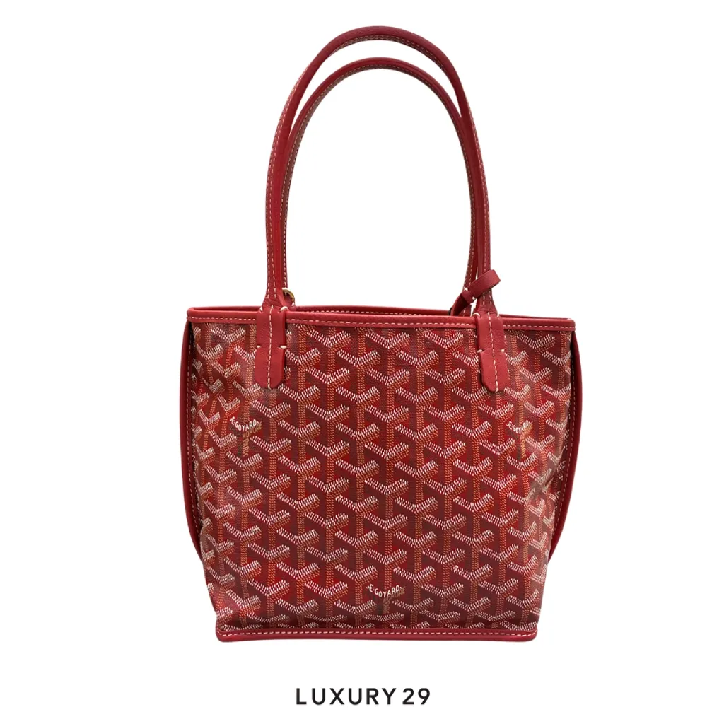 Goyard Anjou Mini Bag Red(Mini, Red)