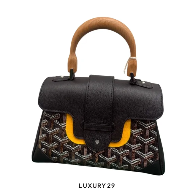 Goyard Saigon Souple Mini Bag Black