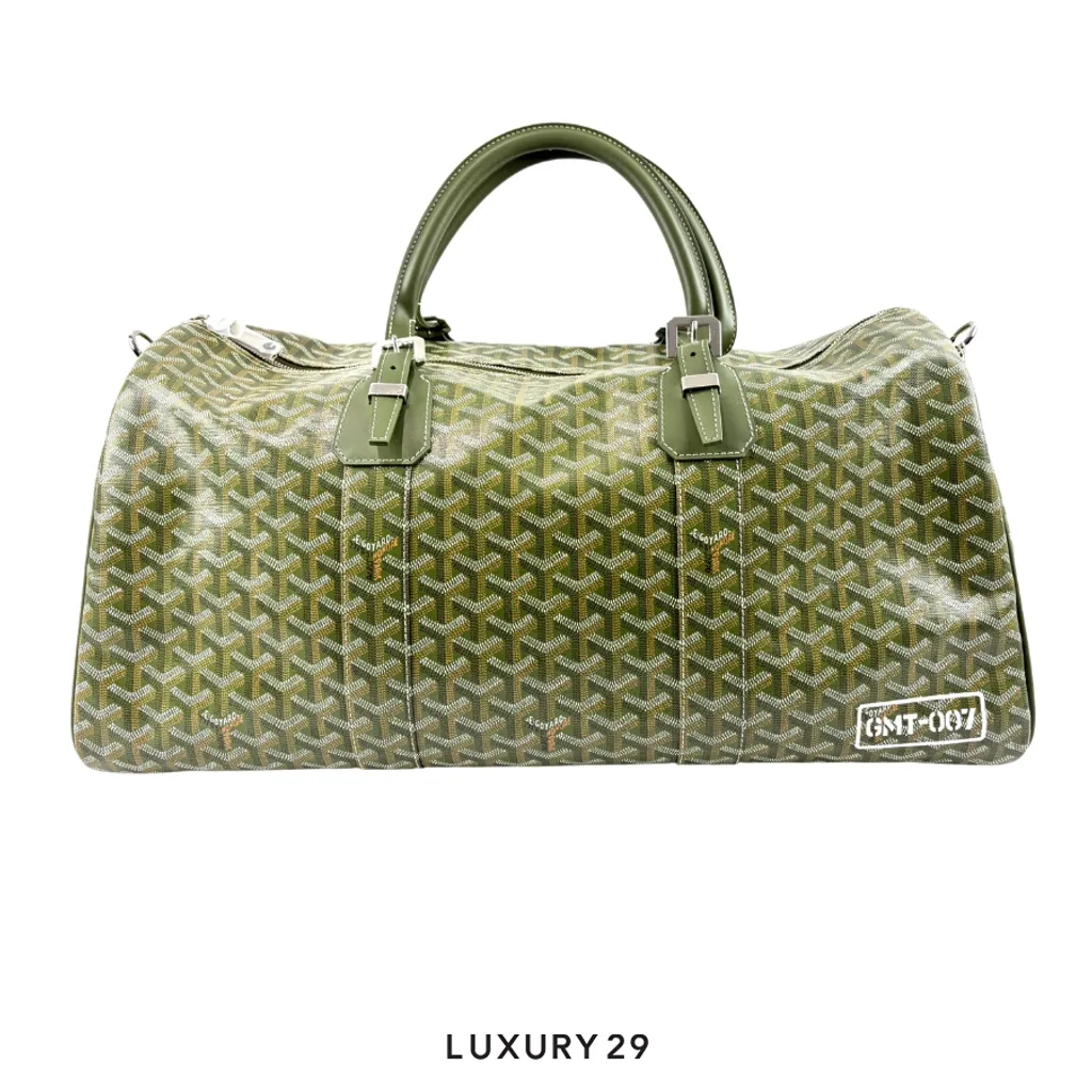 Goyard Boston 50 bag Khaki - GPA-002(Medium, Green)