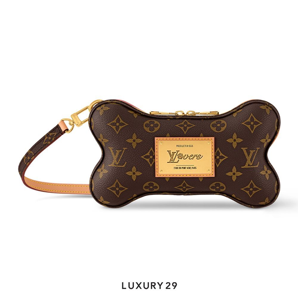 Louis Vuitton LV Bone Wearable Wallet(Small, Brown)