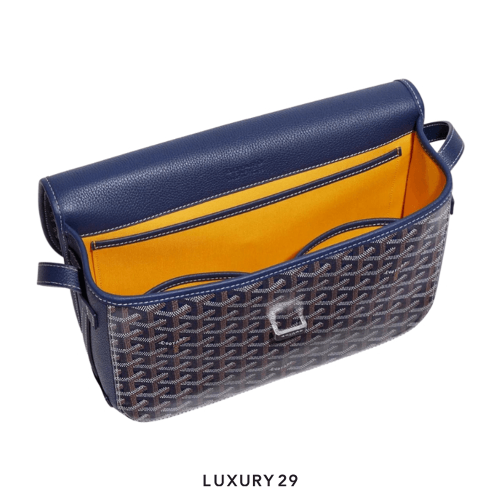 Goyard Belvedere PM Bag Navy Blue(Small, Blue)
