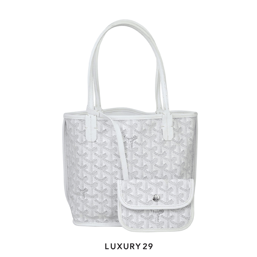 Goyard Anjou Mini Bag White(Mini, White)
