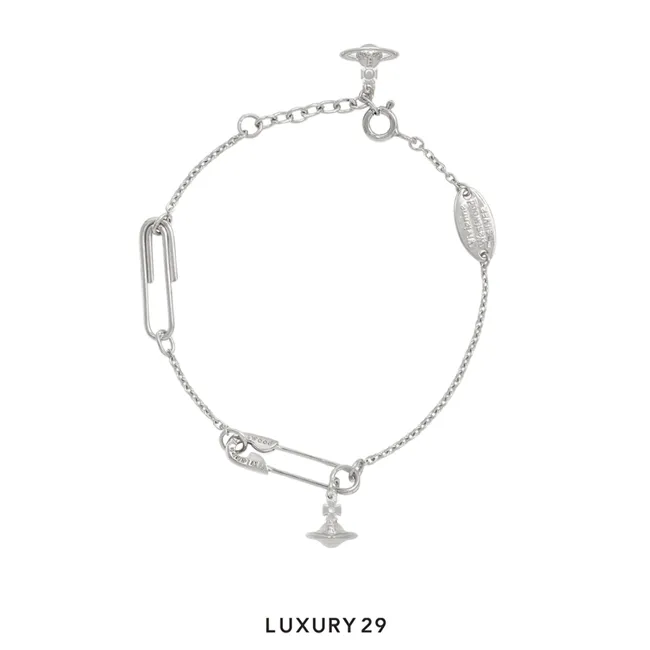 Vivienne westwood SAFETYPIN Bracelet SS25 SI U  (SET7)