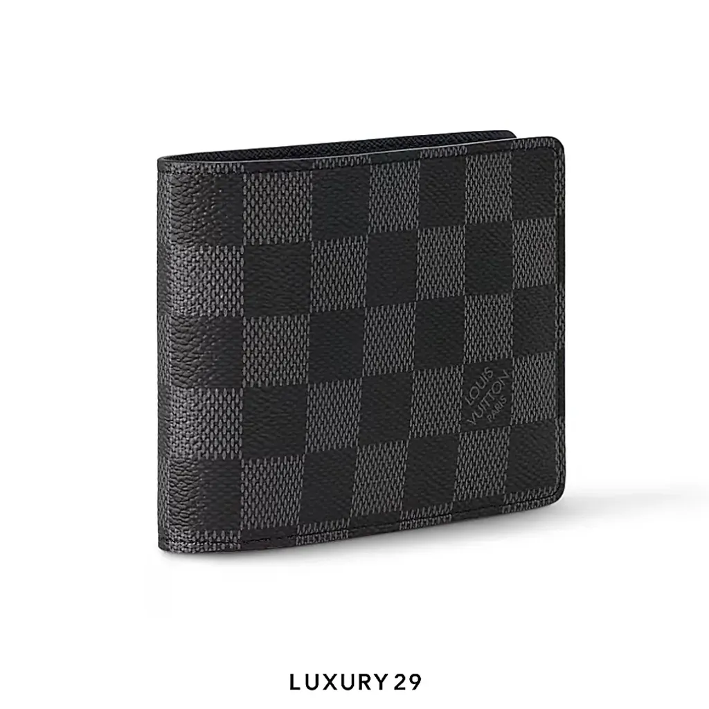 Louis Vuitton LV Multiple wallet Black(Small, Black)