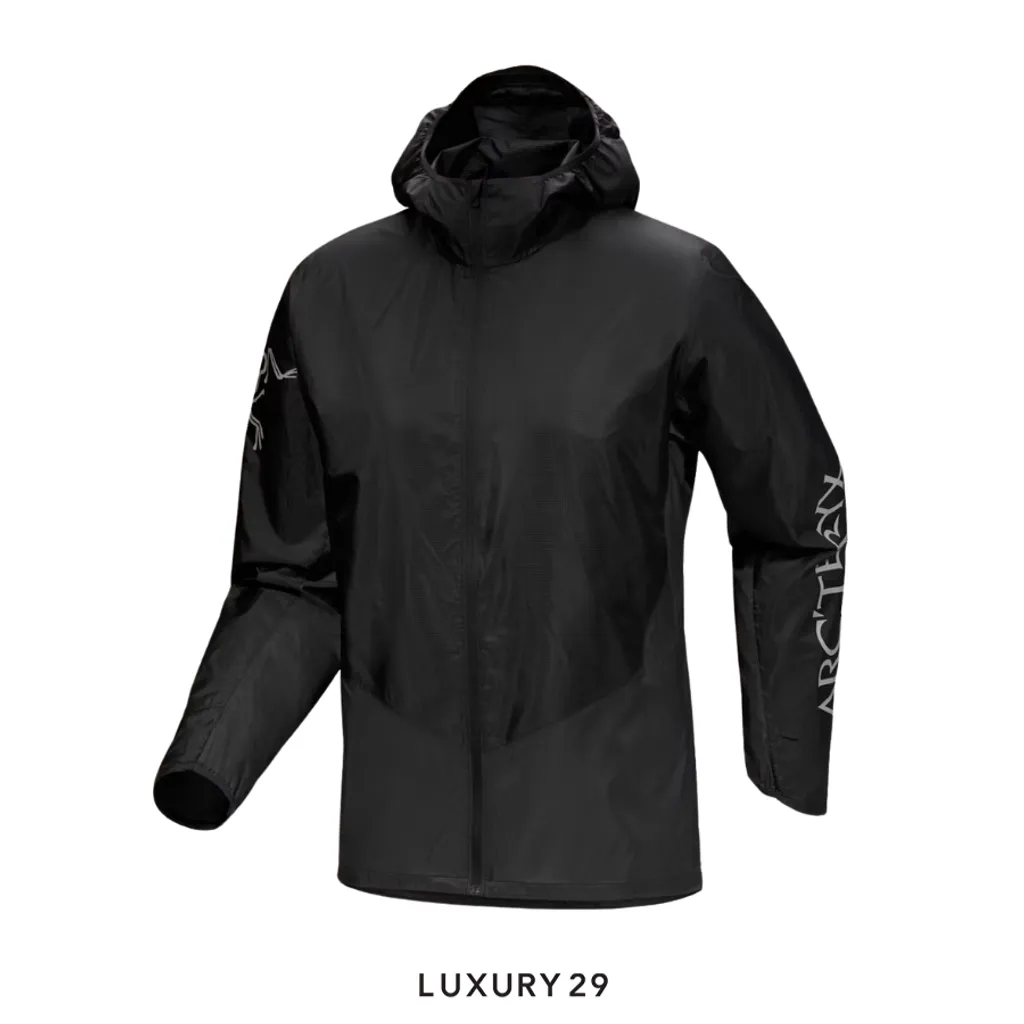 Arcteryx Norvan Windshell Hoody M Black/Graphite Black(S, Black)