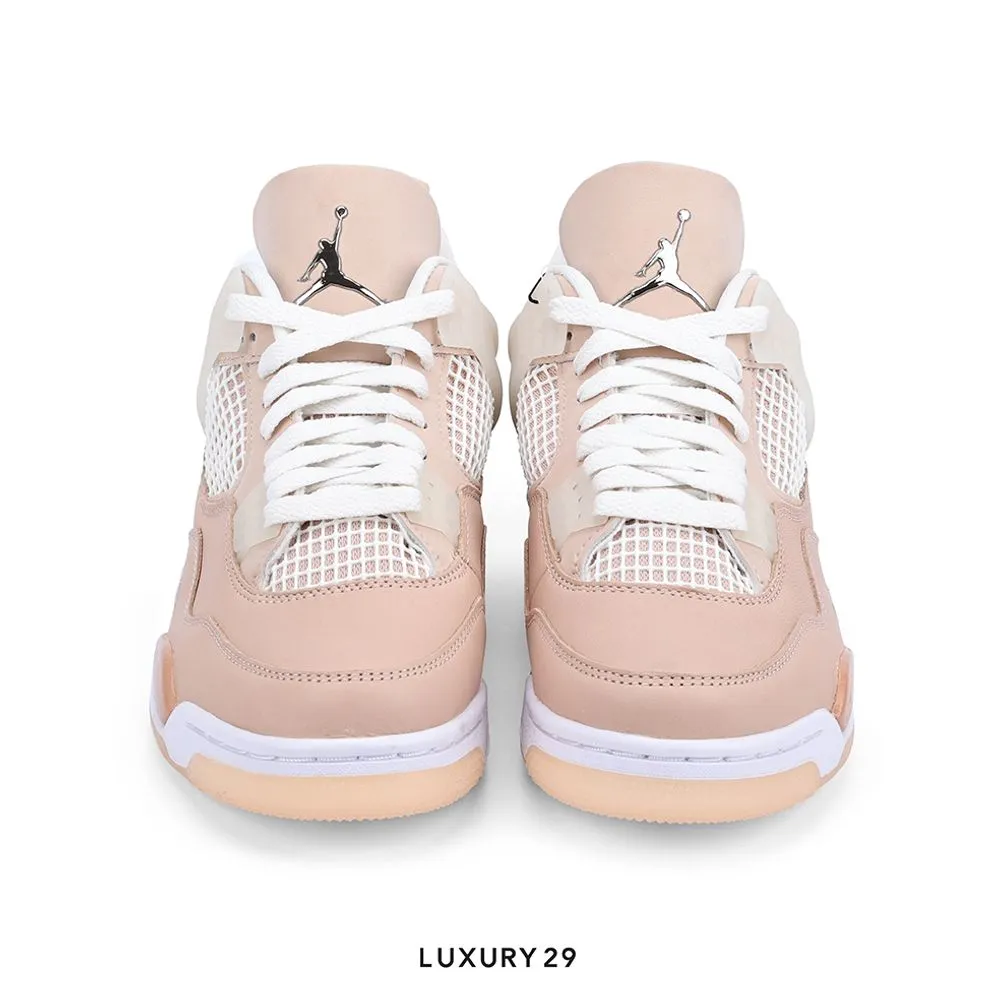 Nike Jordan 4 Retro Shimmer (Women's)(42.5, Orange)