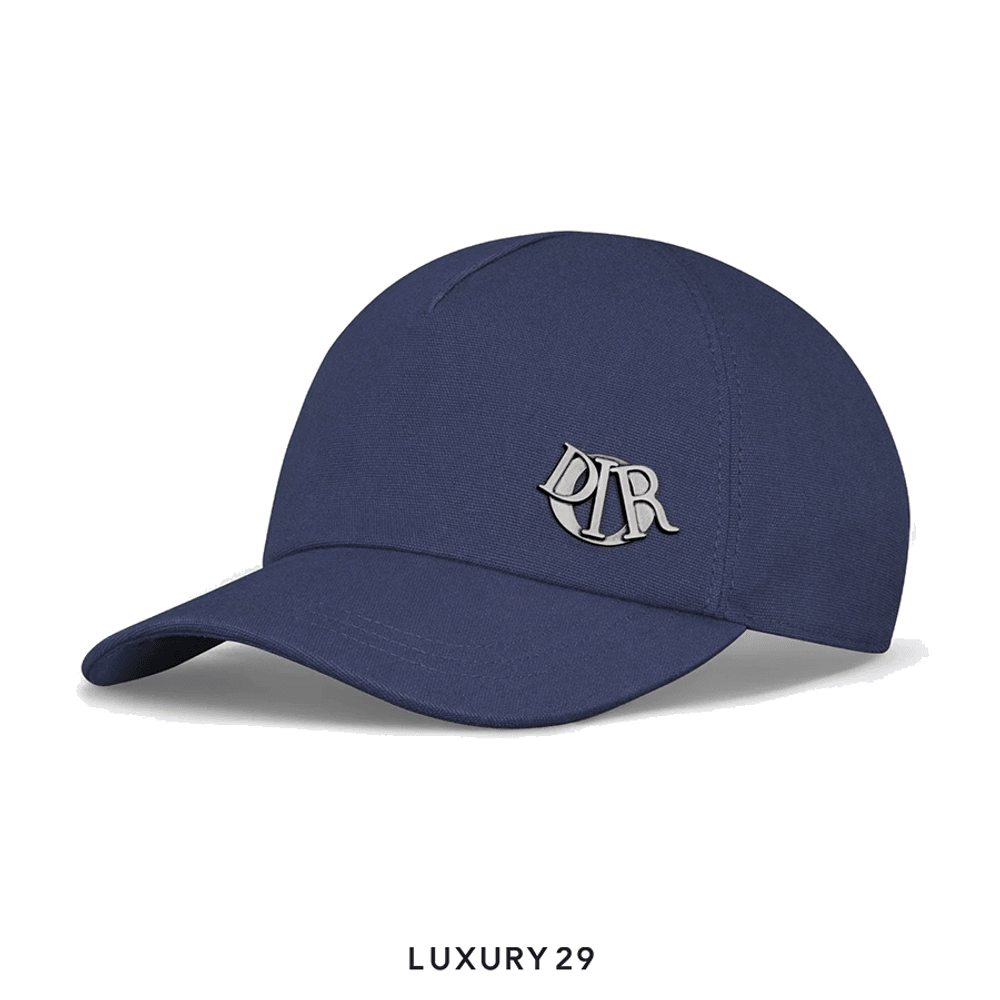Dior Charm Cap Cotton Navy Blue(M, Blue)