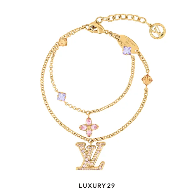 Louis Vuitton LV Lady LV bracelet Gold metal