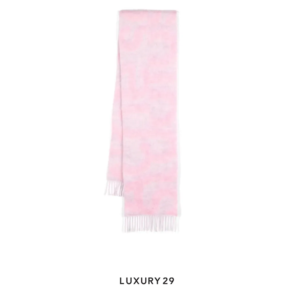 Acne Studios brushed-effect scarf Pink(Free Size, Pink)