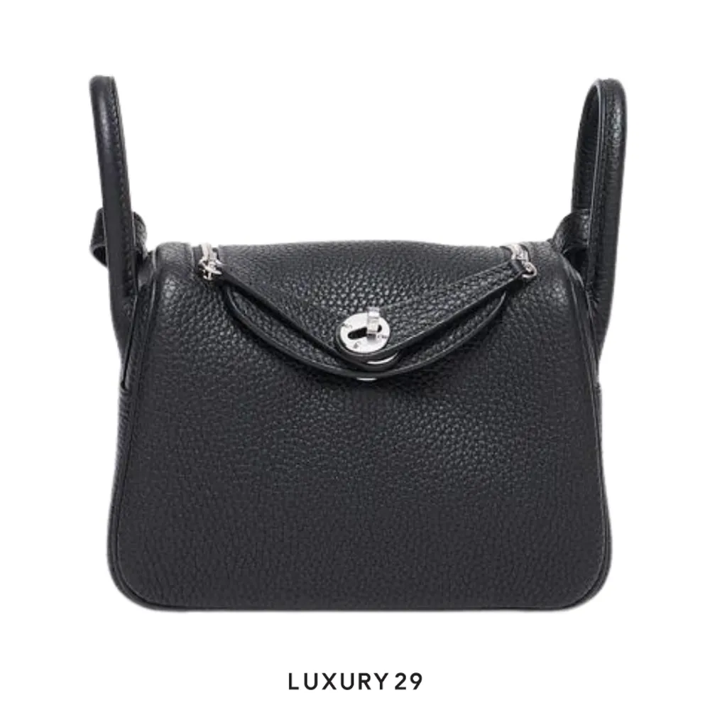 Hermes Lindy Mini Bag Noir(Mini, Black)