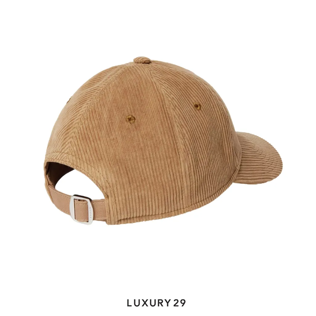 Gucci GG Velvet baseball hat with embroidery Brown(L, Brown)