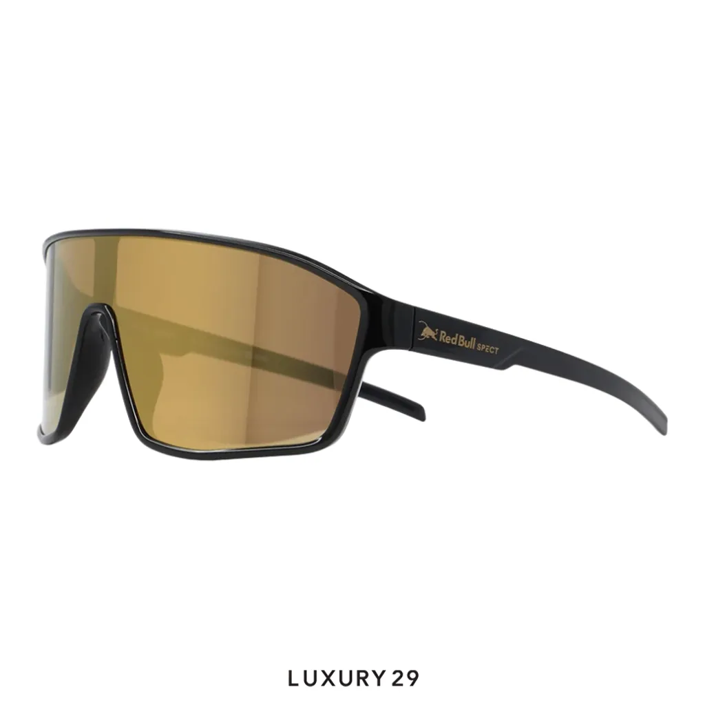 Red Bull Spect Sunglasses DAFT-007 black gold(Free Size, Gold)