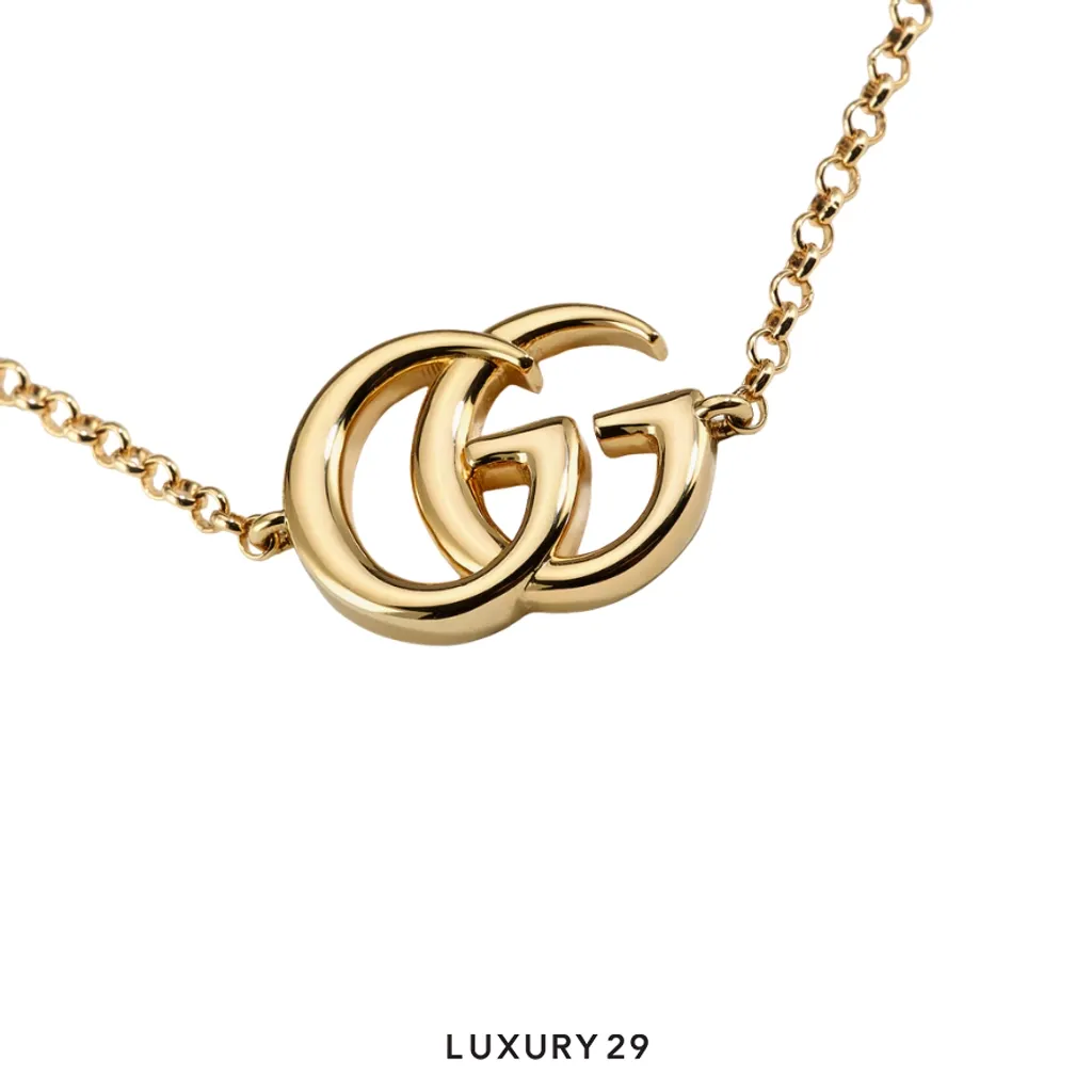 Gucci GG Marmont chain bracelet Gold(Free Size, Gold)