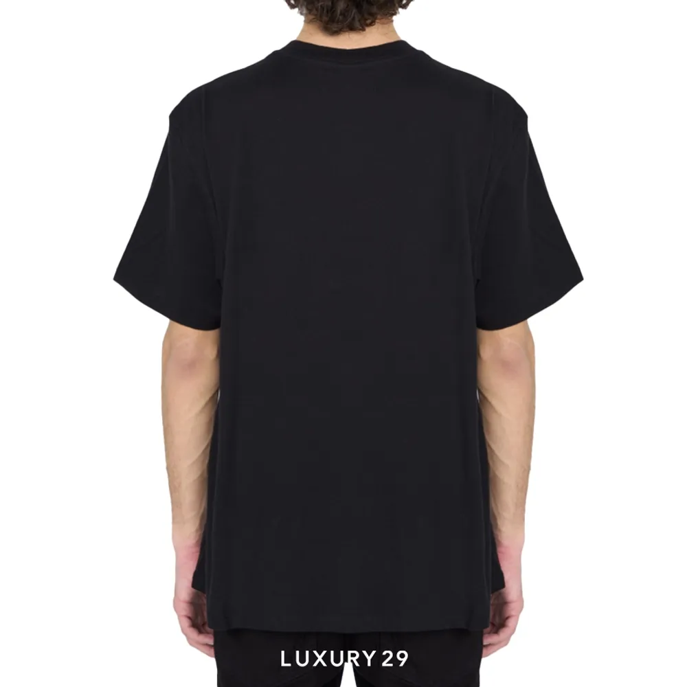 AMIRI DISTRESSED ARTS DISTRICT TEE - BLACK(M, Black)