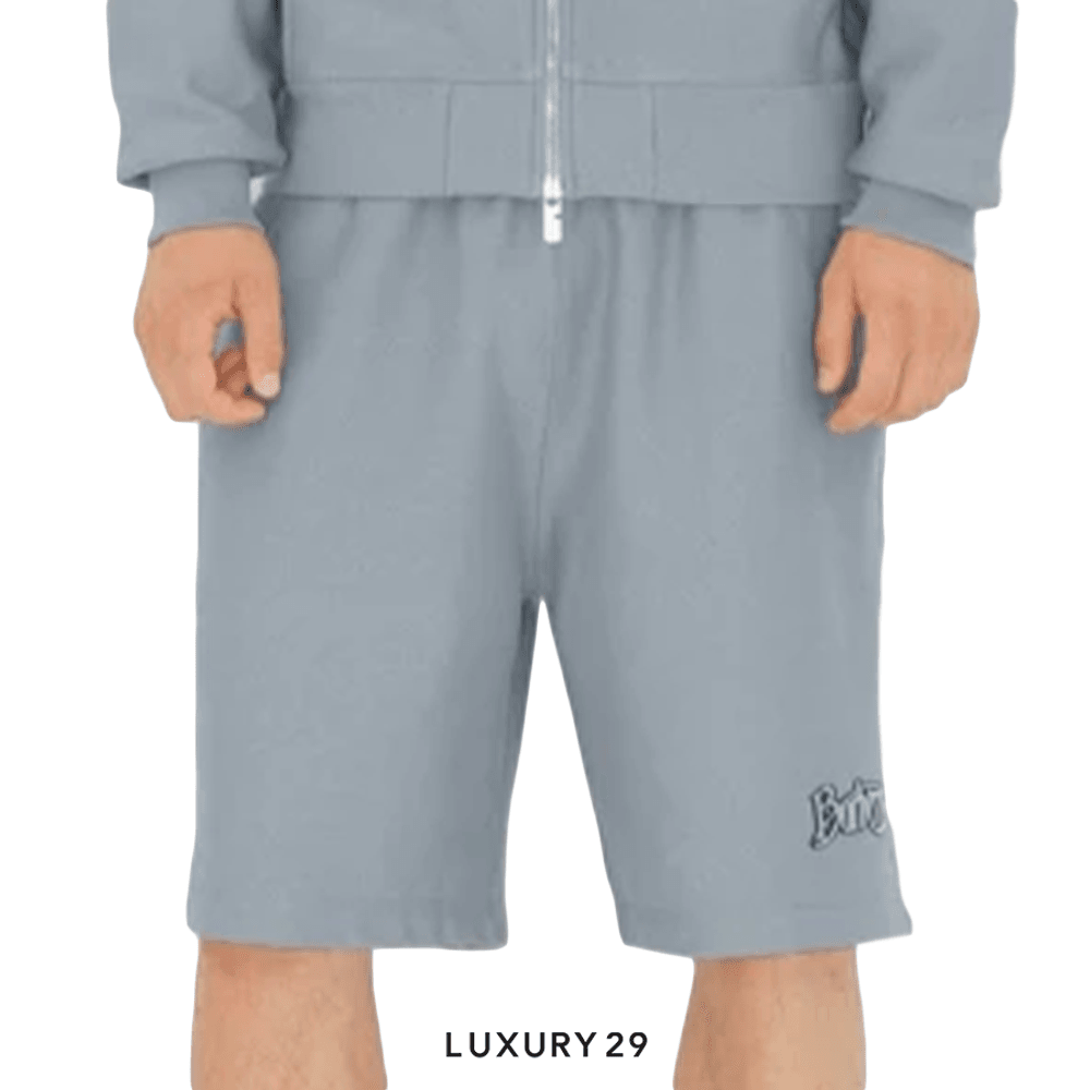 Burberry Logo Cotton Shorts New in Gale(S, Grey)