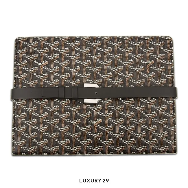 Goyard 8 Watch Case Black