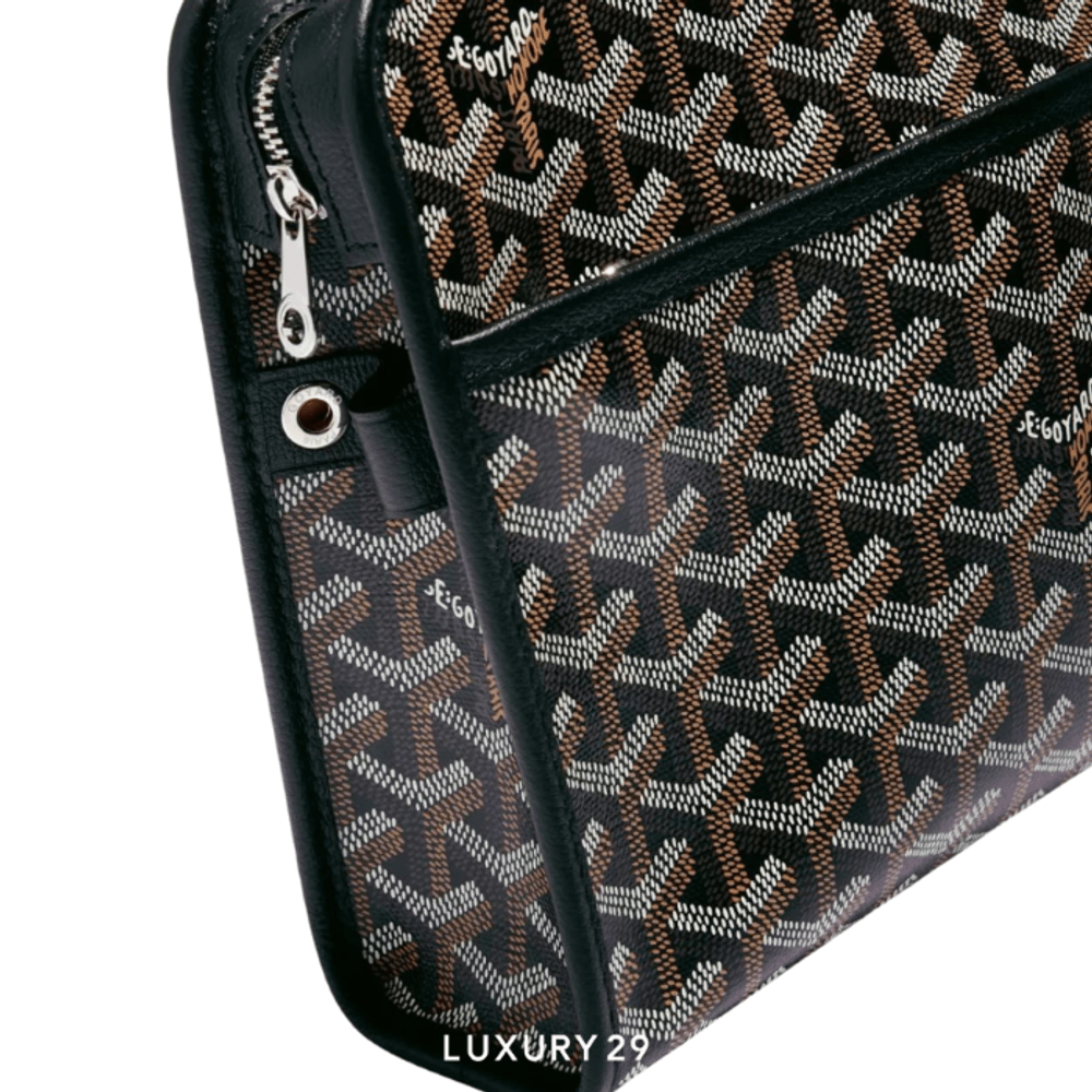 Goyard Jouvence MM Toiletry Bag Black(Medium, Black)
