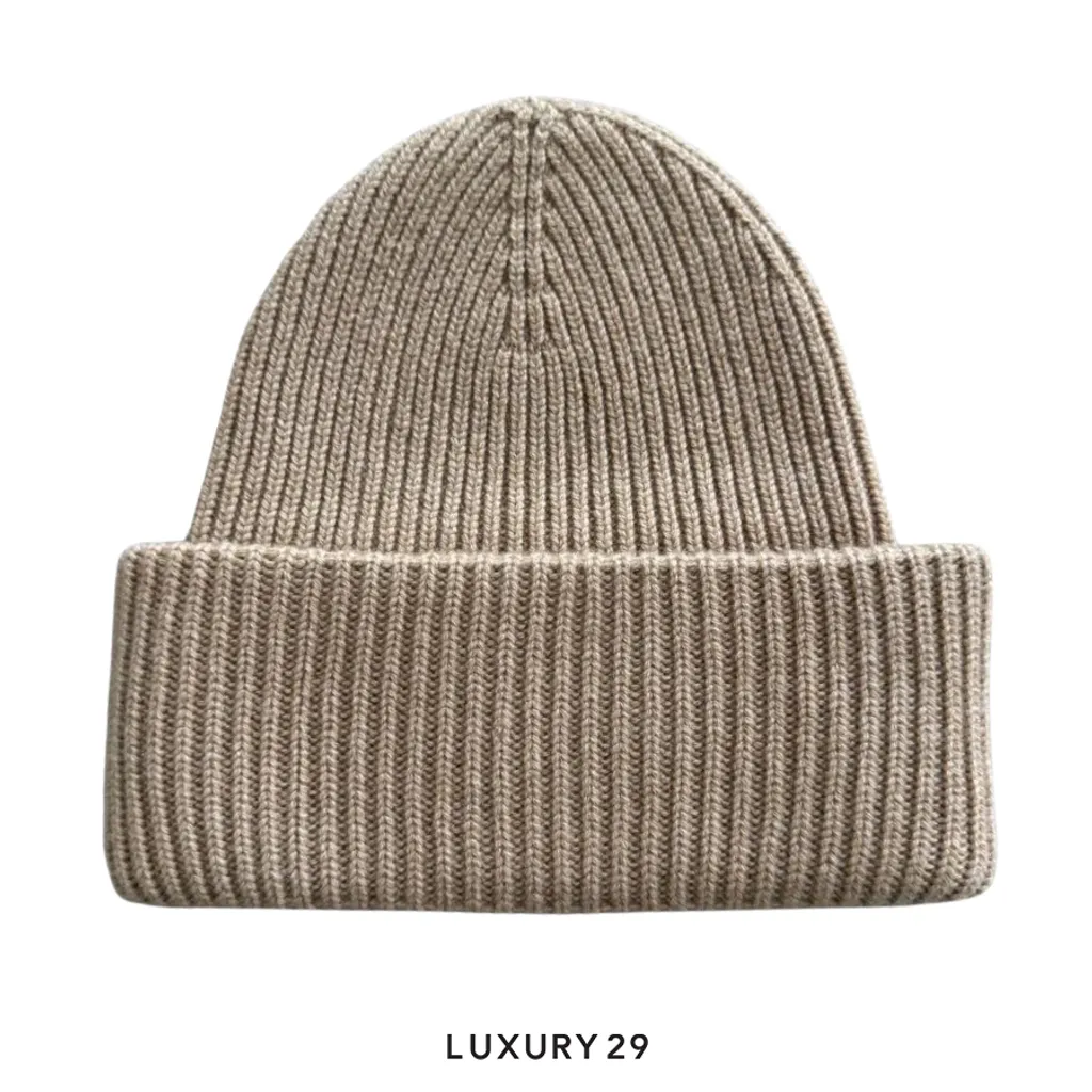 Chanel Bere Beanie Beige(Small, Neutrals)