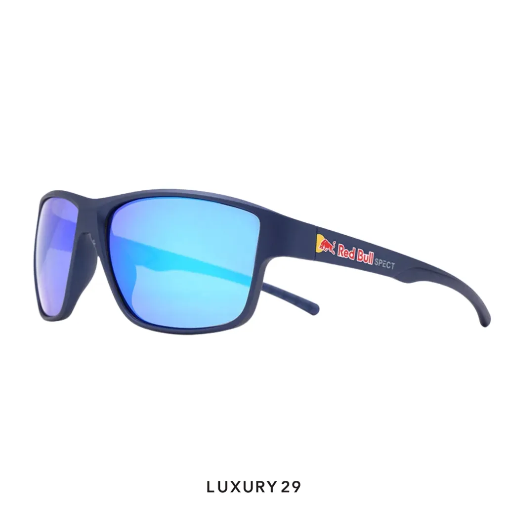 Red Bull Spect Sunglasses Chess-02P smoke with blue mirror(Free Size, Green)