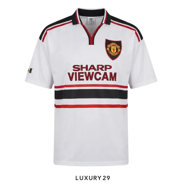 Manchester United 1997-99 Away Shirt White