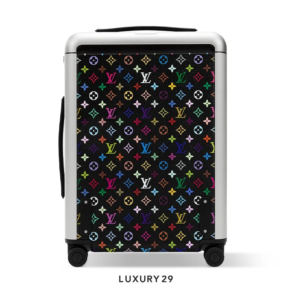 Louis Vuitton LV x TM Horizon 55 Suitcase Black(Large, Black)