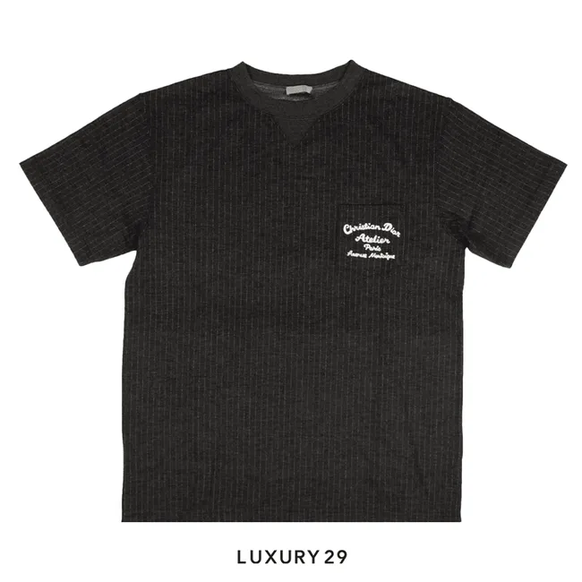 Dior Oversized Atelier T-Shirt Dark Grey