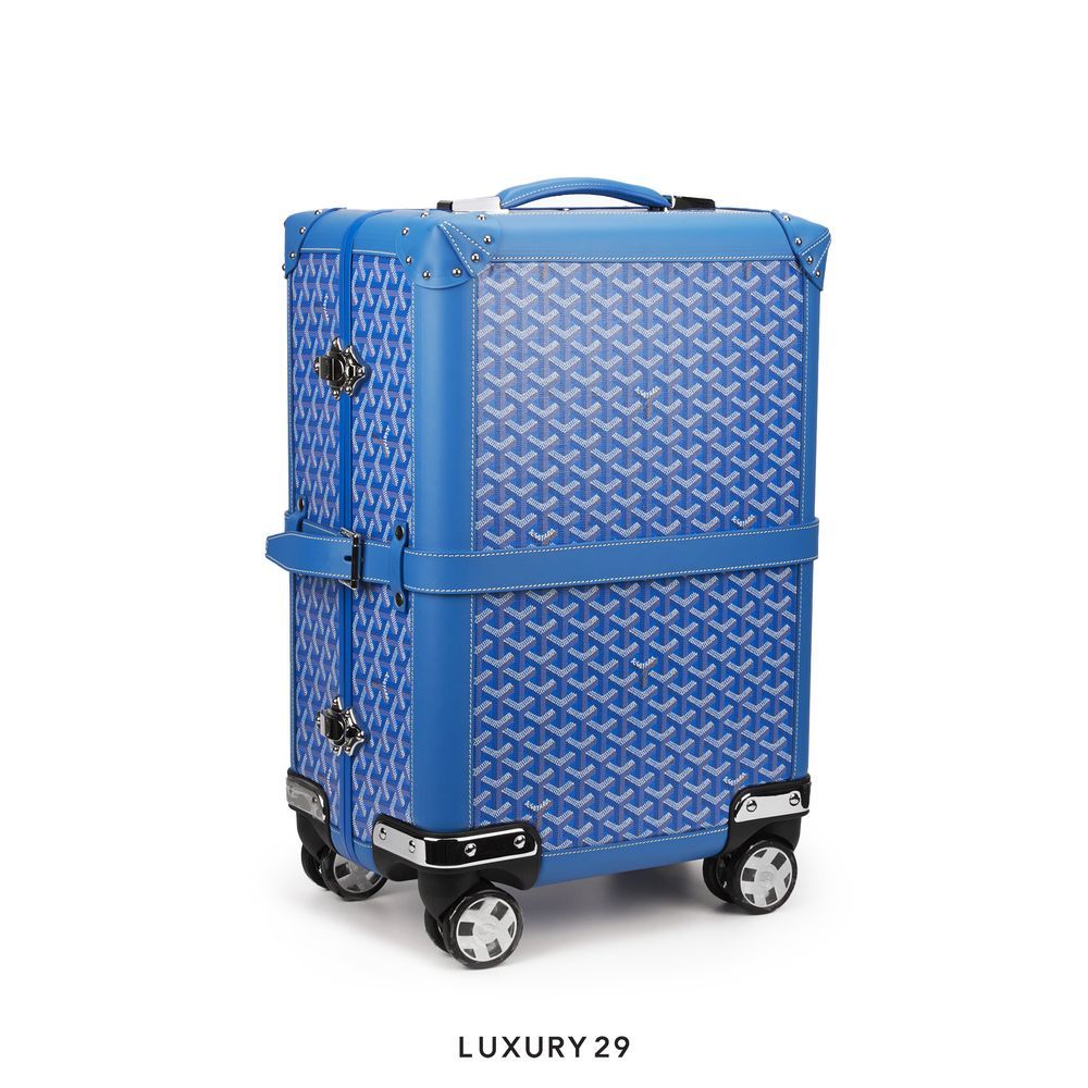 Goyard Bourget PM Trolley Case Sky Blue(Small, Blue)