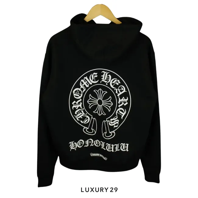 トップス Chrome Hearts Buy Chrome Hearts Plus Cross All Over Print Zip Up Hoodie